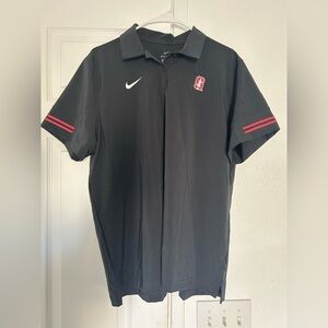 Stanford Black Nike Polo